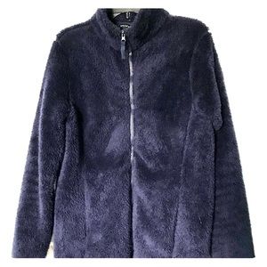 Long Tall Sally Fleece Zip-Up Jacket - S